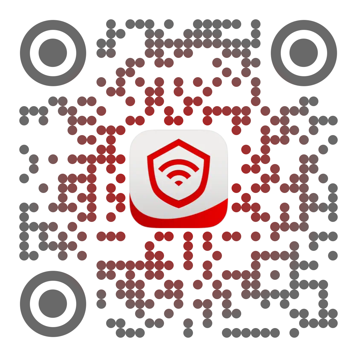 QRコードをスキャンしてフリーWi-Fiプロテクションをインストールする